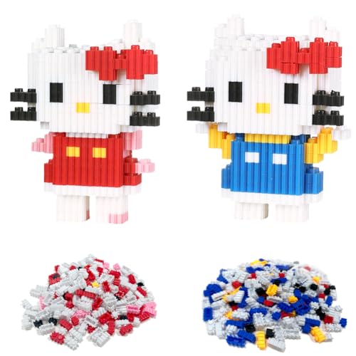 BJPERFMS Hermine Building Blocks, 2 Pièces Blocs Nano Hermine, Puzzle 3D Hermine, Blocs de...