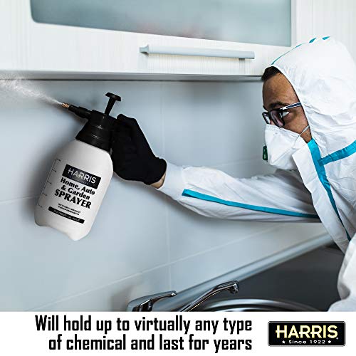 Harris Continuous Hand Pump Pressure Sprayer For Home, Lawn, Garden, Car Detailing And More, 1.5L #TOP5