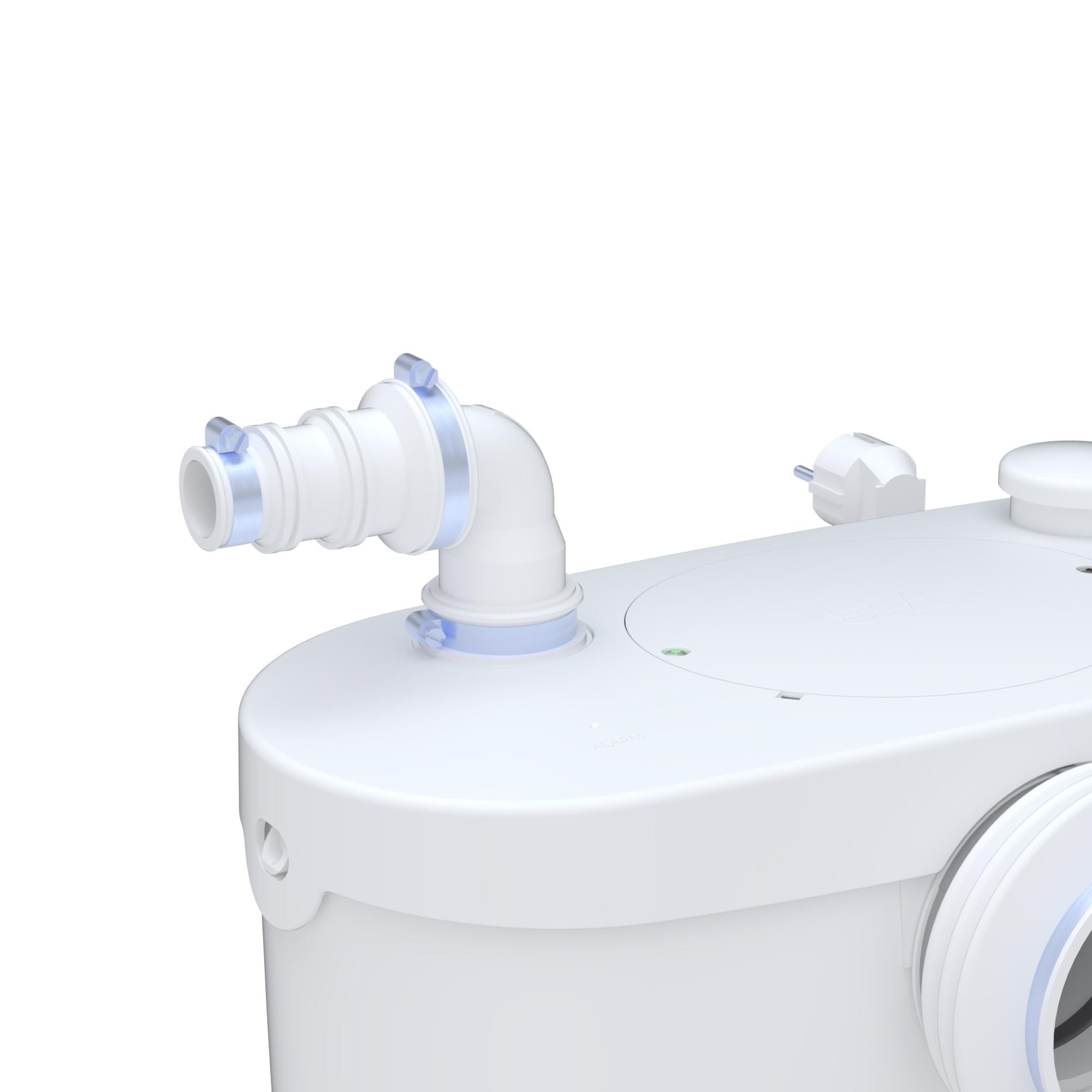 SFA - Sanibroyeur Silencieux (46 dB) Sanipro XR Up - Broyeur WC pour Salle de Bain Complète - Installation et Maintenance Facilitées - 43,2 x 23,9 x 31,9 cm - 400W - Made in France