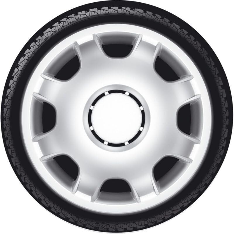 Lot de 4 enjoliveurs compatibles avec Mercedes-Benz Sprinter Van 16" Argenté