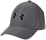 Under Armour Boys' Blitzing 3.0 Cap , Graphite (040)/Black , Small/Medium