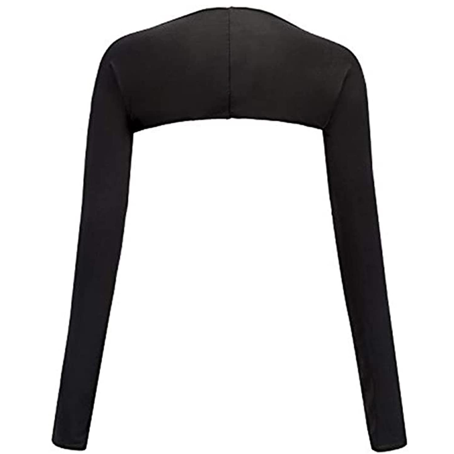 Schutz Bolero Sommer, Armmanschette Kühlschal mit Fingerloch, Atmungsaktiv Armstulpen Eisseide, Flexibel Sonnenschutz Kleidung Damen für Sommer Radfahren Läuft Outdoor Aktivitäten