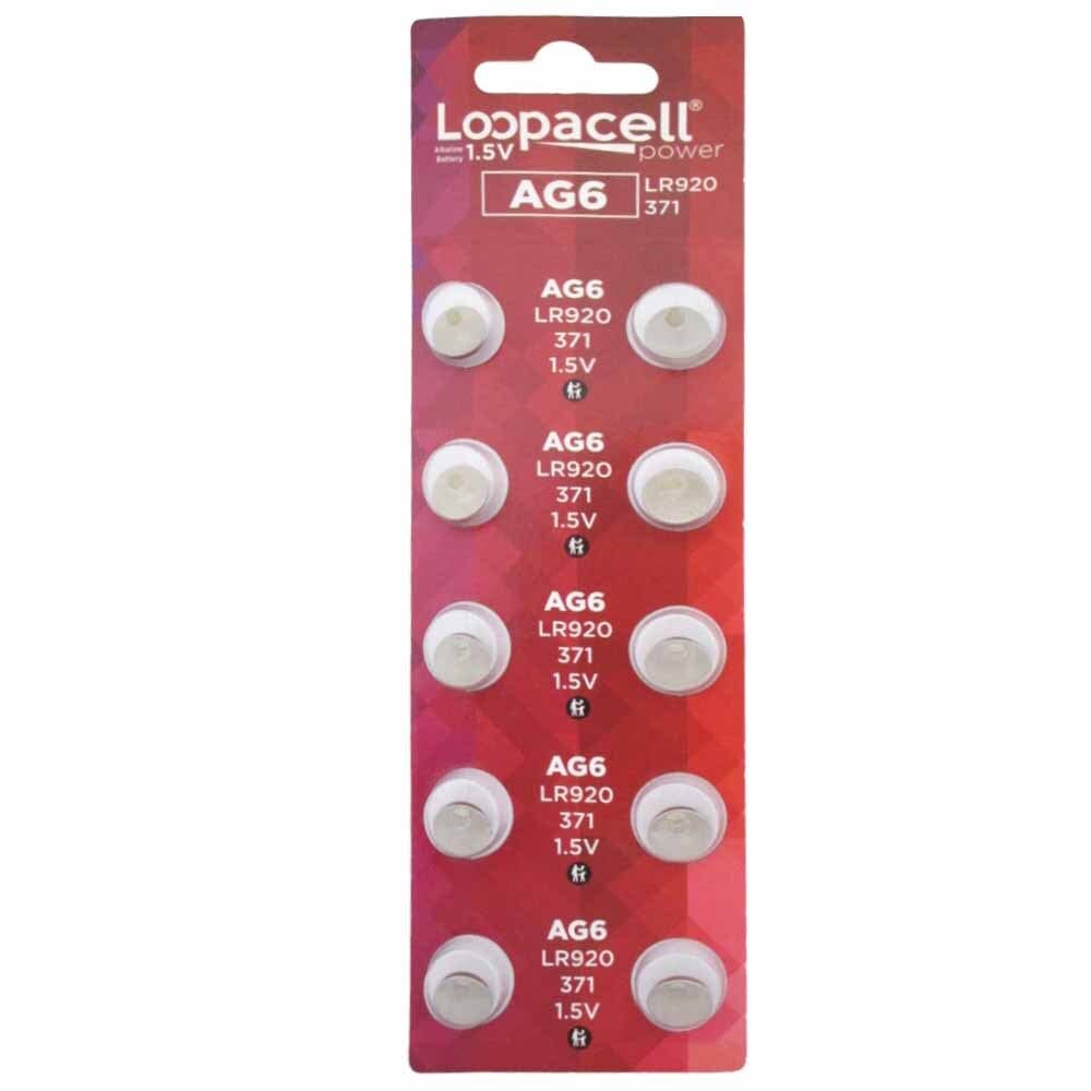 LOOPACELL 100 AG6 371 Watch Batteries