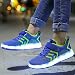 Axcer LED Zapatos Verano Ligero Transpirable Bajo 7 Colores USB Carga Luminosas...