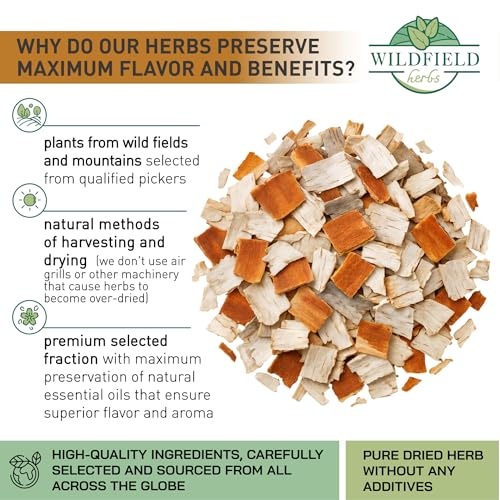 Image of 4 oz. Birch Bark Herbal Tea (Betulae Gemmae) - 113g Dried Birch Bark Herb Tea Corteza de Abedul