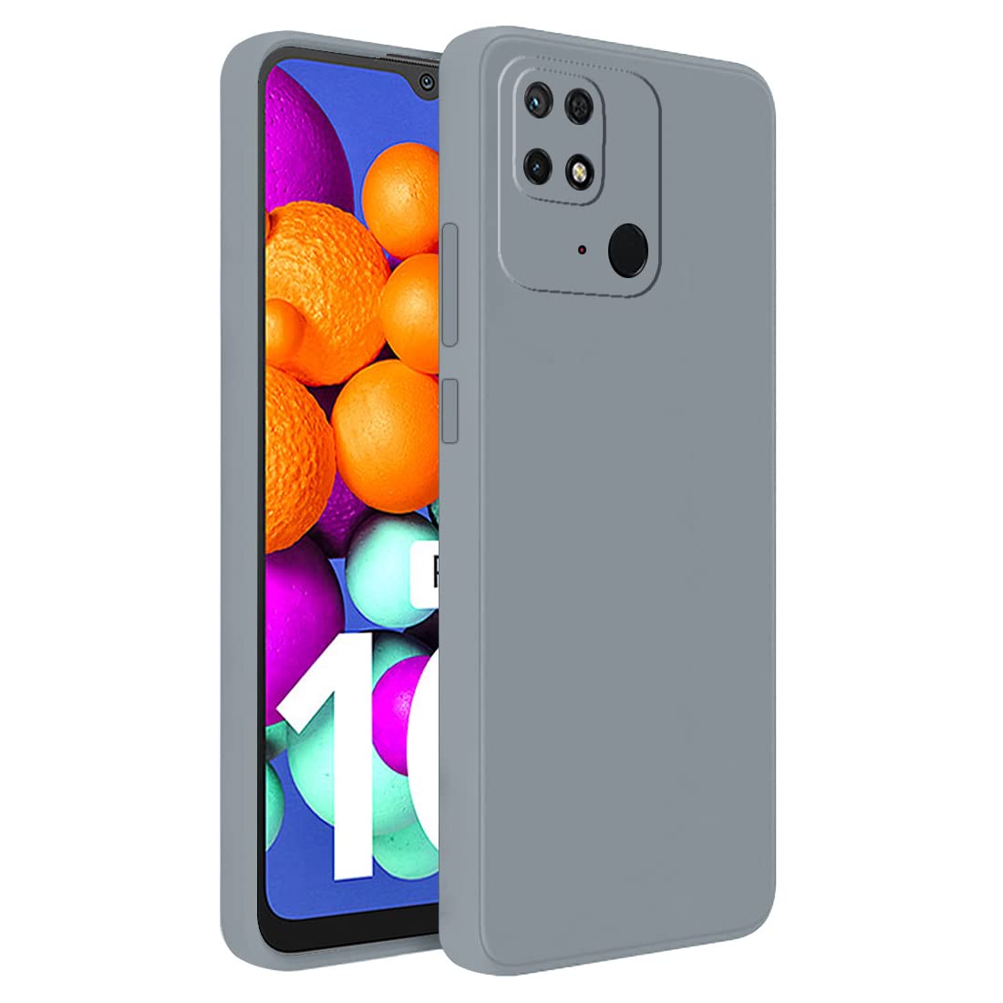 Casotec Back Cover for Mi Redmi 10 4G | Full Camera Protection | Liquid Silicon Case | Flexible Bumper Case for Mi Redmi 10 4G (Grey) (B0B1XCL7CP) Amazon Price History, Amazon Price Tracker