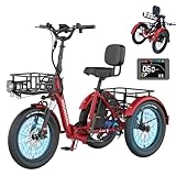 Certified Safety and Quality: Our adult electric tricycle meets UL2849 (Report No. ZKT-24091911810S) standards, ensuring the highest levels of safety and quality Durable Aluminum Frame: Built to last, the folding electric tricycle is featured with th...