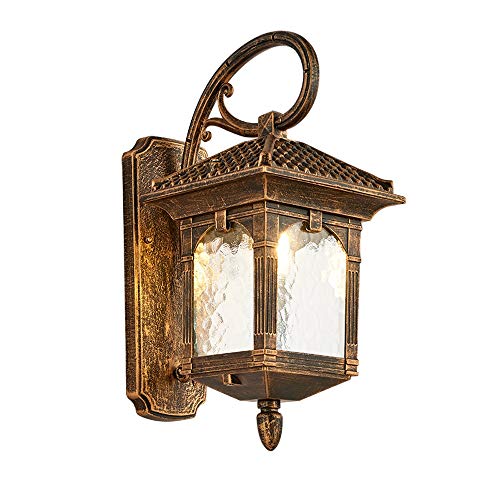 Lumière murale E27 en aluminium étanche pour jardin et balcon