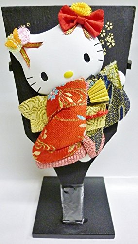 Amazon | ハローキティ日本人形 羽子板 桜・扇子 | 民芸品 | おもちゃ