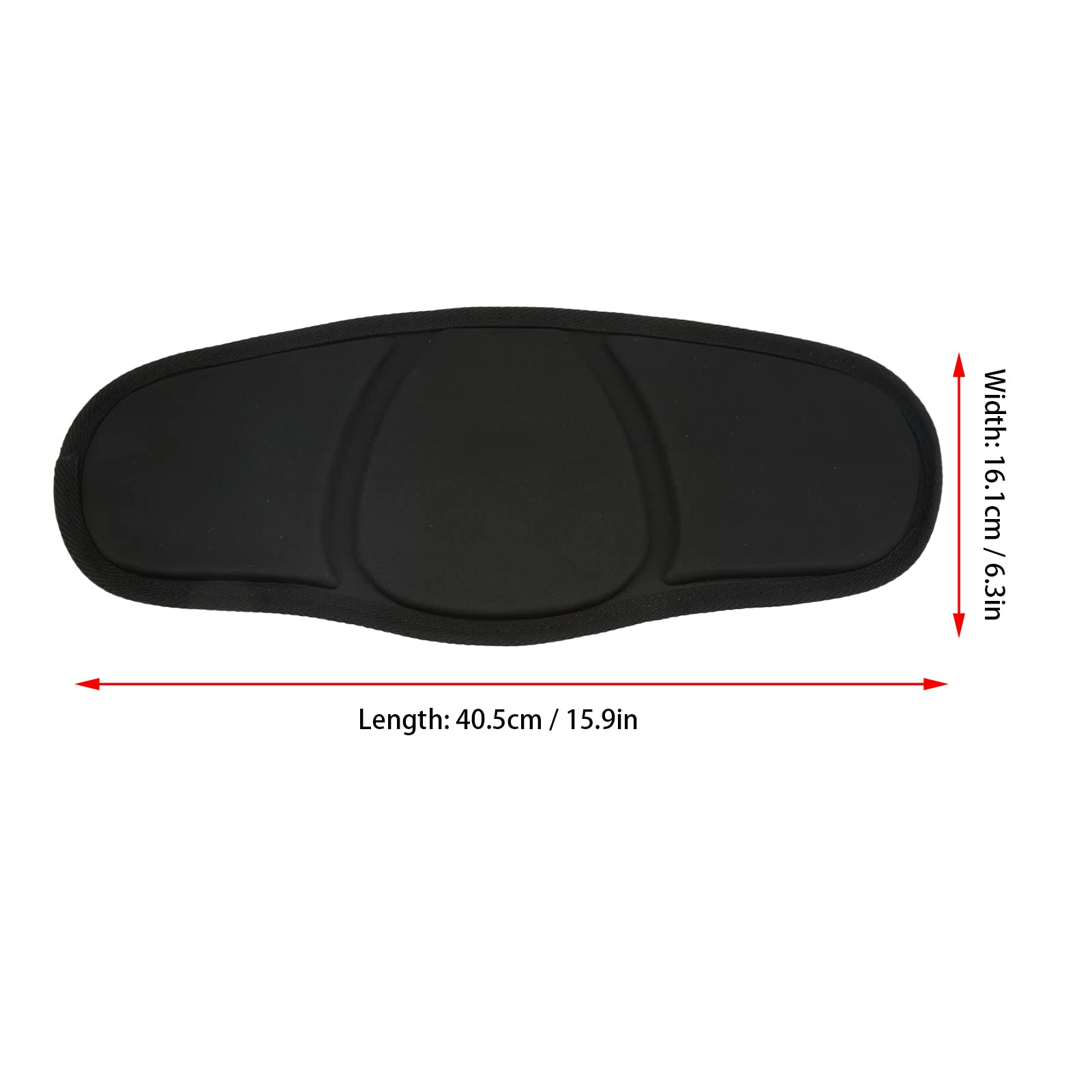Sitzkajak Kajak Rückenlehne Kajak Kanusitz Rückenlehne Verstellbare Rückenlehne Rückenstütz Pad Rutschfestes Deluxe Kajak Kissen mit stabilen Gurten,Rückenband für Outdoor,Kajakfahren,Kanu,Boot