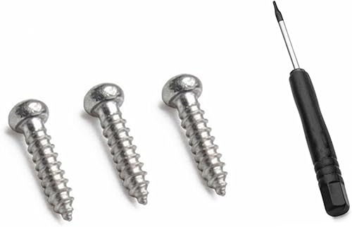 Locitude - Kit de reparación de tornillos T4 y destornillador compatible con lentes de sol Oakley Eye Glasses Frames