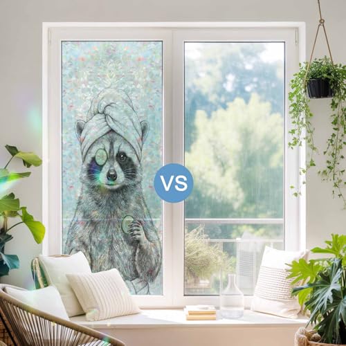 Película de privacidad para ventana gris con diseño 3D miniatura 3
