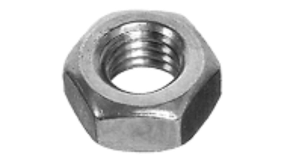 Hexagonal Nuts DIN 934 Class 8 Galvanised M 3 Pack of 100 Amazon.de