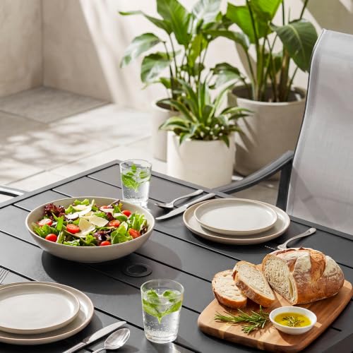 Image of NUU GARDEN 5 Piece Patio Dining Set for 4 with C-Spring Chairs