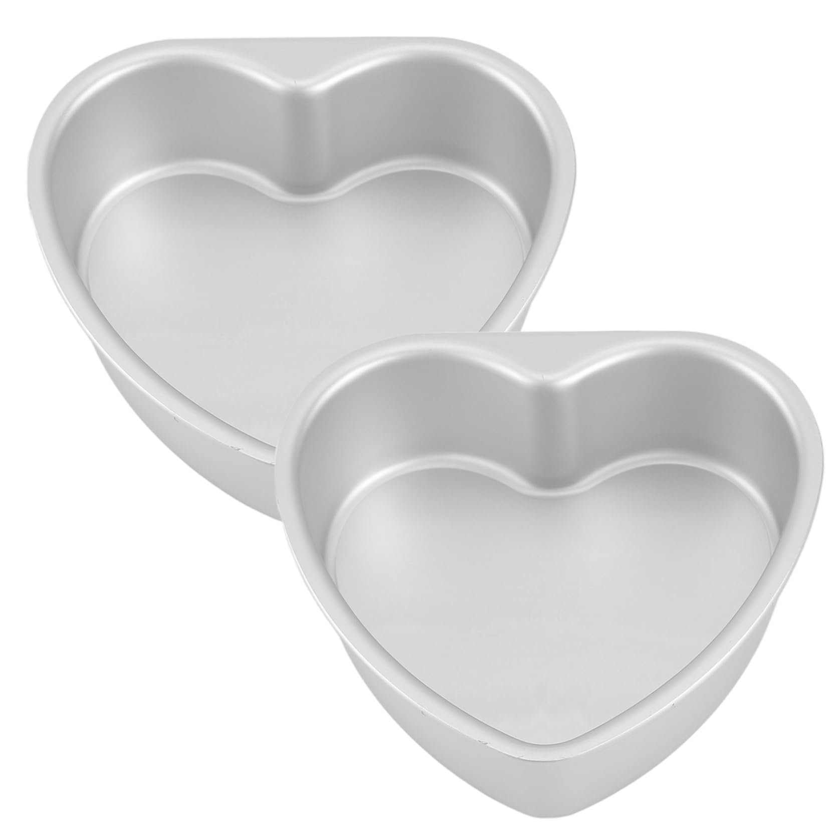 Moldes para pasteles en forma de corazón que evitan que el bizcocho se pegue al hornear