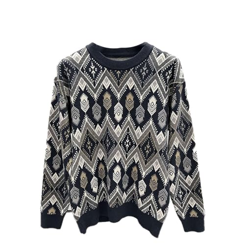 Autumn and Winter Sweater Men's Korean Style Round Neck Knitted Sweater Men's Leisure Sweater