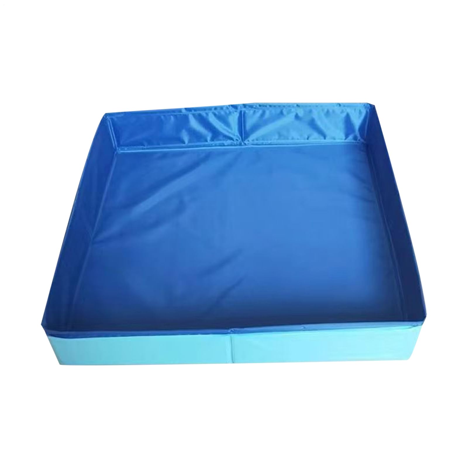 Foldable Dog Bath Tub, Foldable Pet Swimming Pool, PVC Pet Paddling Pool, Cat Bathing Tub, For Home Backyard Fun Bath Use, 50 X 50 X 10 CM