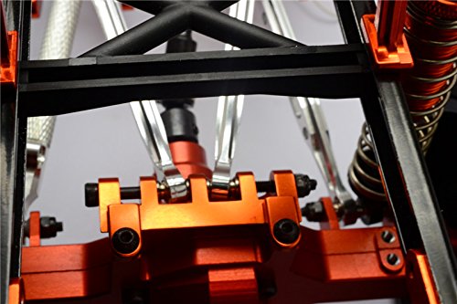 GPM Aluminium Upper Center Link Mount Für Axial SCX10 – 1 Stück In Schwarz