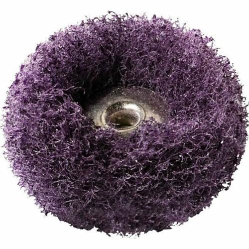 Dremel 512S EZ SpeedClic - Discos de Pulir Abrasivos de Acabado, Accesorio para Herramientas Rotatorias, Grano 320, Diámetro de Trabajo 25 mm, 20.000RPM Máximas, Color Violeta