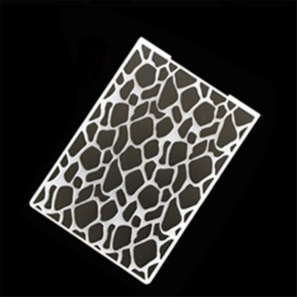 arriettycraft Leopard Background Plastic Embossing Folders for Card Making Scrapbooking DIY Album Journalings