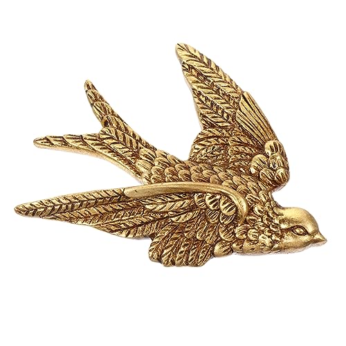 Aboofan YJ36MV39G0000A5IH 5Pcs Swallow Wall Hanging Birds Wall Sculpture Animal Wall Sculpture Decorative Wall Sculpture Rustic Wedding Decor Iron Resin Crafts Home Decoration Pendant The Bird 3D Old Resin thumb #4