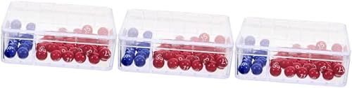ERINGOGO 3 juegos de simulador de lotería bolas de bingo coloridas mini máquina de lotería bolas de bingo numeradas bolsas de fiesta rellenos de