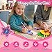ZUNIRA Poke-in Kits Dream Princess, Mess-Free Creative Activity for Girls & Boys, Great for Pretend Play, DIY Art Craft Set, Christmas Gifts for Kids Ages 3, 4, 5, 6, 7, 8, 9
