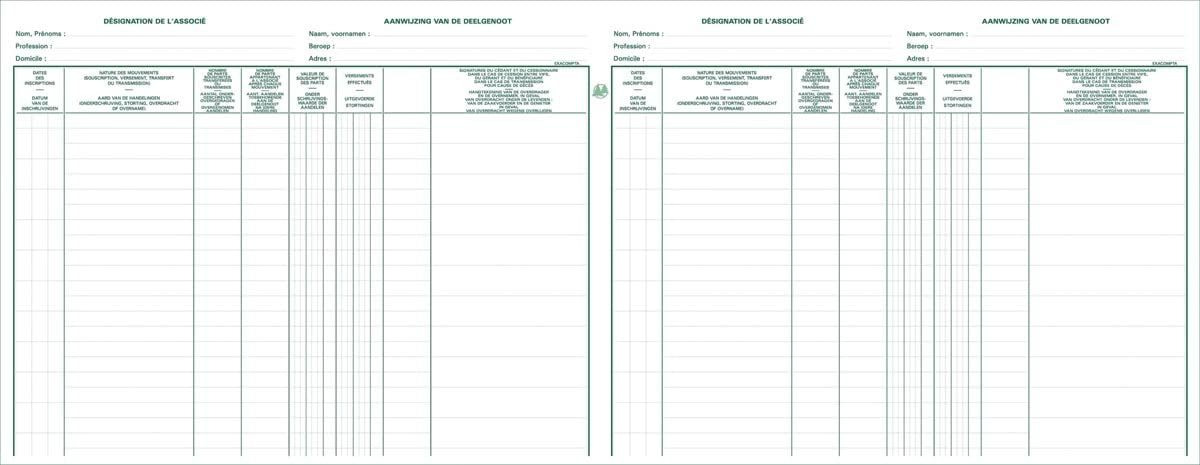 Exacompta 9400X bloc-notes - Blocs-notes (110 g/m², Papier, 240 mm, 320 mm)