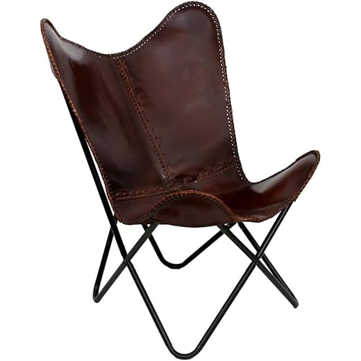 Leather Butterfly Chair Full Chair