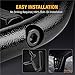 SUPAREE Front & Rear Grab Bar Grab Handle Bars Compatible with 2007-2018 Jeep Wrangler JK JKU Sahara Sports Freedom Rubicon X & Unlimited 2/4 Door