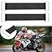 Ywdiml 2PCS Motorcycle Battery Strap, Rubber Vehicle Batteries Band Holder Belt with Metal Buckles, Stretchable Automotive Battery Fixed Bandage Replacement Accessories, Universal Fit
