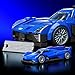 Mattel Brick Shop Hot Wheels Speed Series Building Set, Cadillac Project GTP Hypercar with 236 Pieces, Realistic Details and Custom Decals, Adult Collectors and Kids Ages 10+