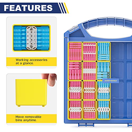 image for haisstronica 620PCS Marine Grade Heat Shrink Wire Butt Connectors kit,