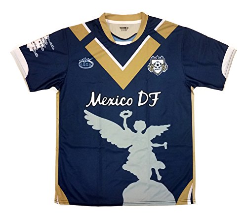 Mexico DF Jersey Color Blue Arza Design (Medium)