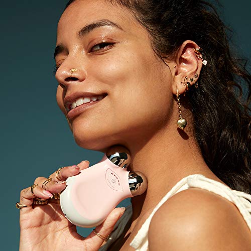 NuFACE Petite Facial Toning Device | Mini Facial Trainer Device + Hydrating Leave-On Gel Primer | Skin Care Device to Lift Contour Tone Skin + Reduce Look of Wrinkles | FDA-Cleared At-Home System