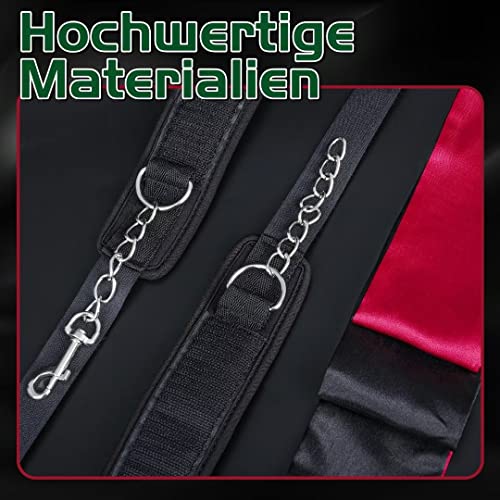 Meeteel Handboeien seksspeelgoed met satijnen oogmasker erotiek BDSM handboeien bondage boeien set voor vrouwen mannen - Afbeelding 6