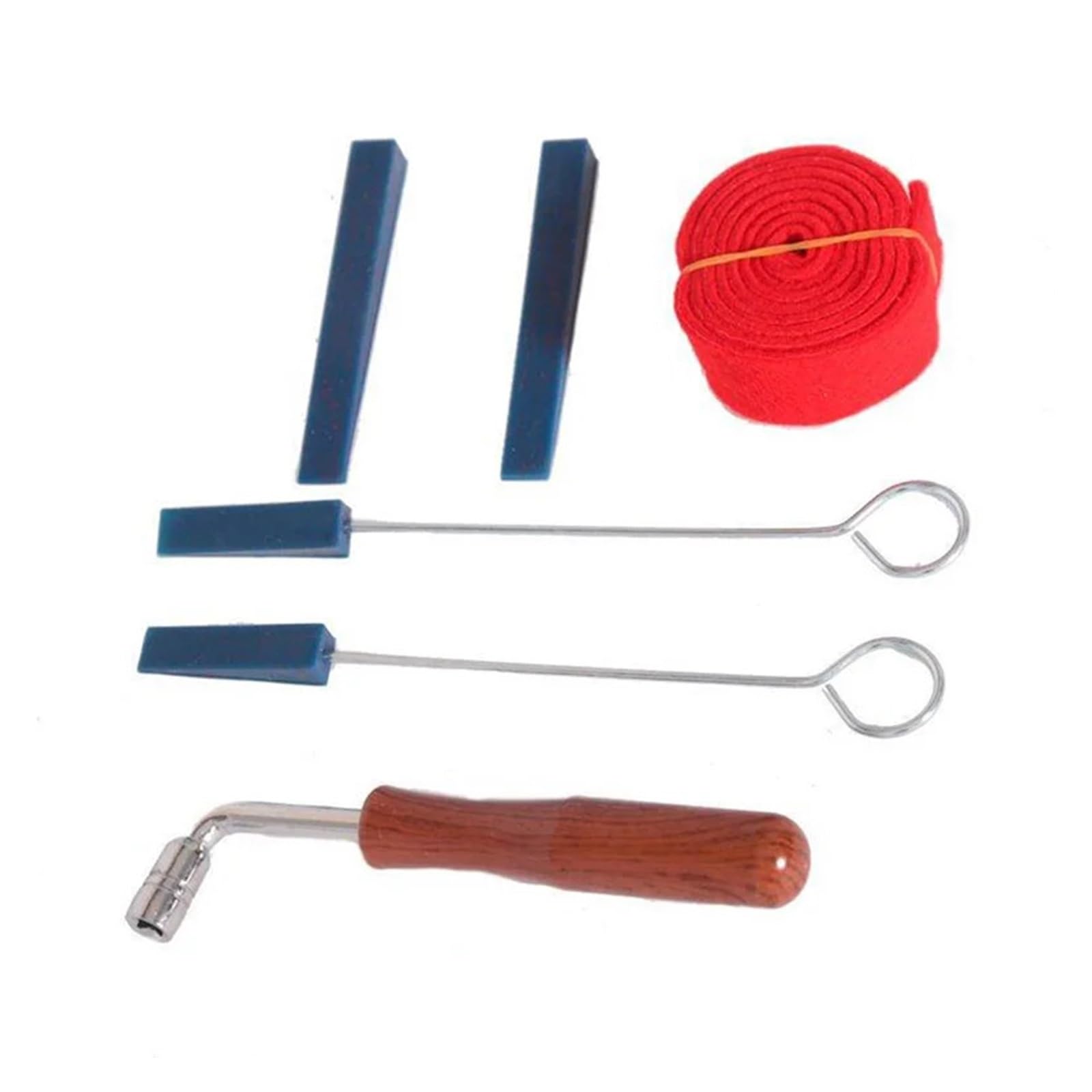 Piano Tuning Kit Kit d'accordeur de réglage Piano, outils et étui, levier, d'outils, marteau muet, ensemble bricolage