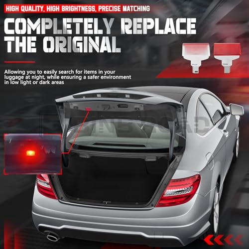 Luz interior de maletero compatible con Mercedes-Benz miniatura 5