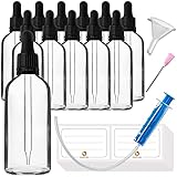 💧 Portátil: Estos frascos de vidrio de viaje son diminutos y ligeros, y se pueden meter fácilmente en tus bolsos, carteras o mochilas sin ocupar demasiado espacio.