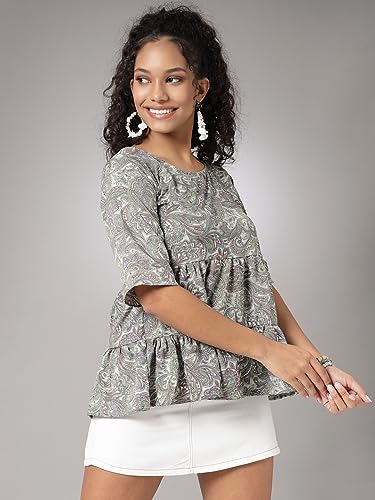 Image of OOMPH! Women's Polyester Regular Fit Shirt