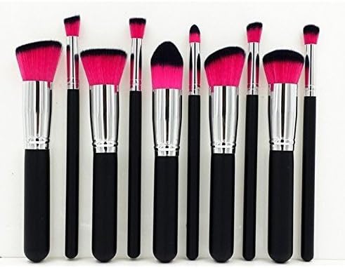 Pink Makeup Brushes Set