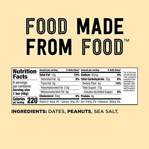 Larabar Gluten Free Snack Bars Variety Box, Vegan, 8 Flavors, 1.7Oz, 16Ct & Gluten Free Bar, Peanut Butter Cookie, 1.7 Oz Bars (16 Count), Whole Food, Dairy Free Snacks #TOP5