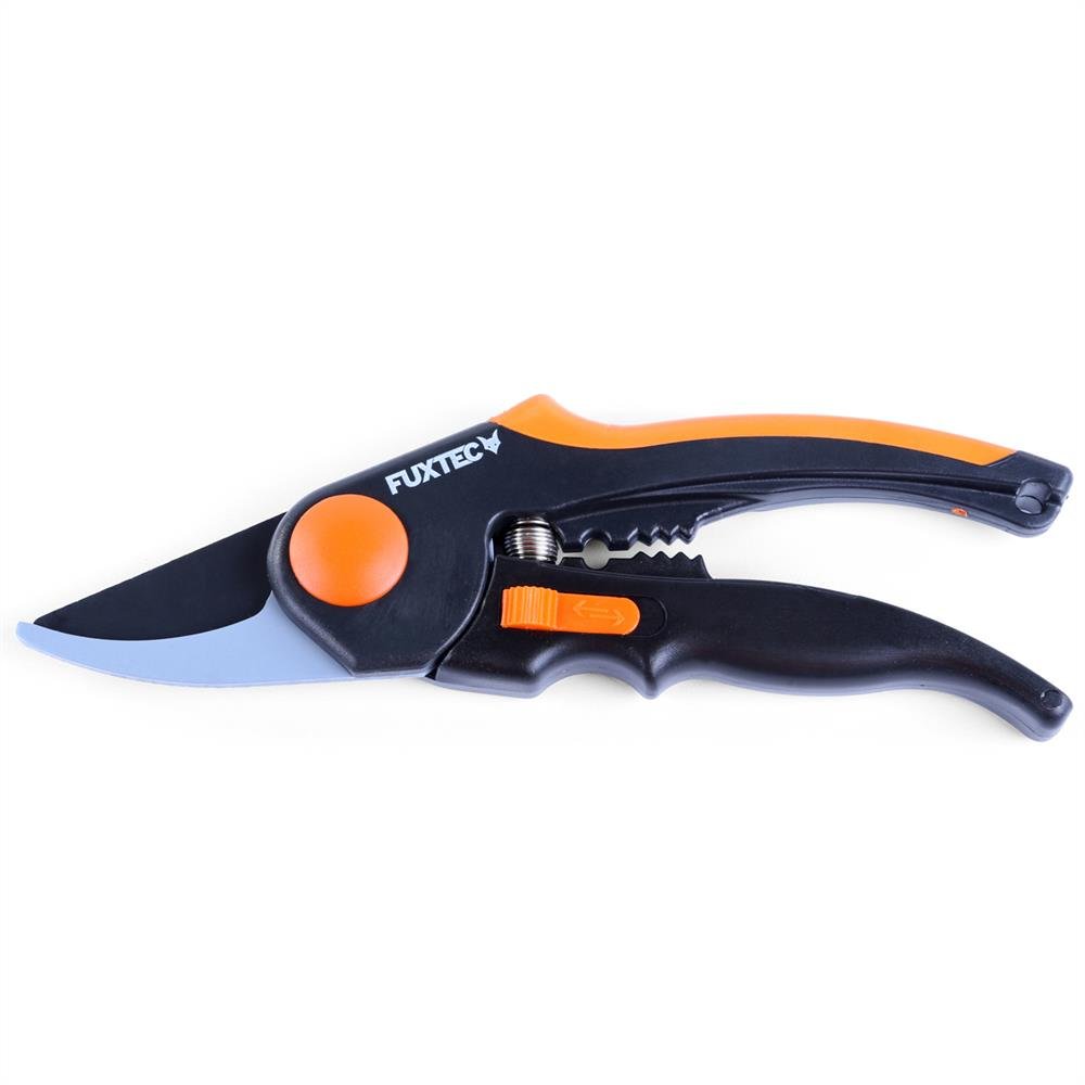 Set premium 3 sécateurs de jardin – à main, branches, haies FUXTEC FX-SPS3 ciseaux de jardin manuel, élagueur pour branches, taille-haie manuel pour mettre vos haies en forme