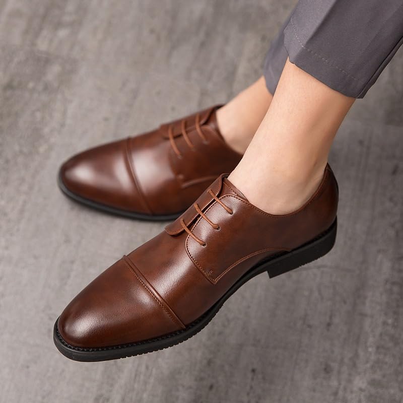 Men's Professional Oxfords Slip-Resistant Dress Shoes Corporate Shoes2