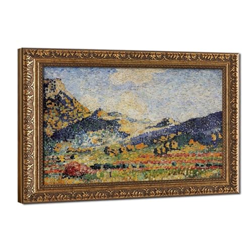 Impression sur toile de maître Henri Edmond cadre suspendu de salon