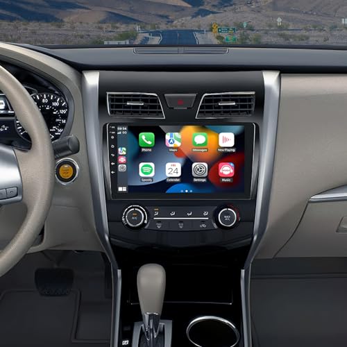 10 Inch Car Stereo Radio for Nissan Altima 2013-2014-2015-2016-2017-2018 with Carplay/Android Auto, IPS Touch Screen Android 13 Car Radio with GPS Navigation Bluetooth,2+32GB