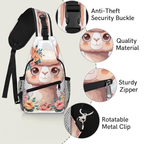Bolso cruzado unisex para senderismo y viaje miniatura 3
