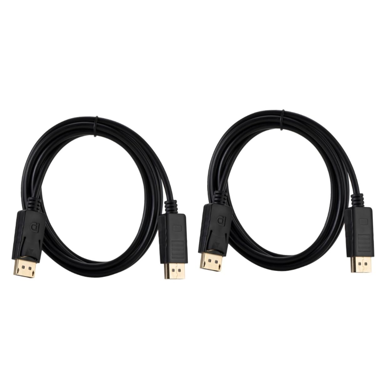 balacoo 2pcs 1.8m Cable to Nickel-Plated for Pc/Laptop High Definition Video Audio Transfer