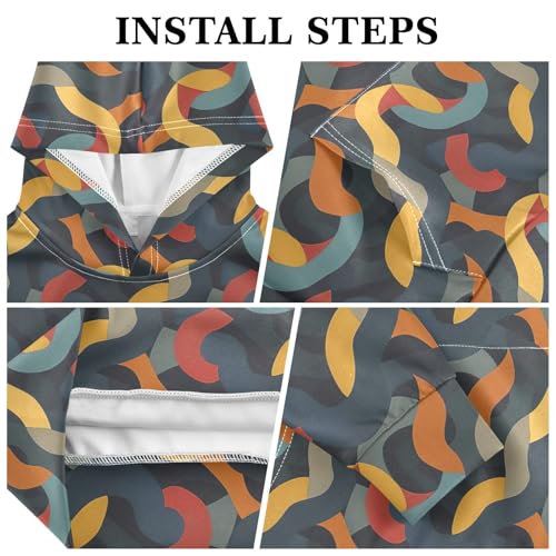 Color Rope Boys Girls Pullover Hoodie Sweatshirt with Pocket 4 Years 202b53173