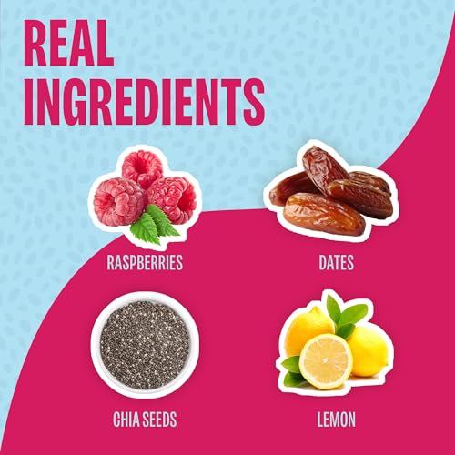 Image of Smash Foods Raspberry Jam Squeeze Packets | 10 Single Serve | Natural, Keto & No Sugar Added | Vegan & Upcycled Fruit Spread | Low-Calorie, Superfood Snack